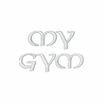 "MYGYM" by Anatomy Art embroidered shirts by czarluis "MYGYM" by Anatomy Art embroidered shirts