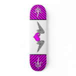 myka deck winged love skateboard