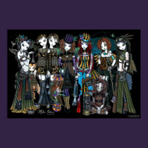 Myka Jelina Gothic Steampunk Tribal Circus Fairies posters