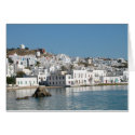 Mykonos Greece Card