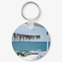 Mykonos, Greece Keychain