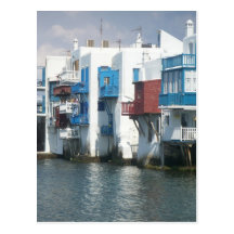 Mykonos, Greece Post Card