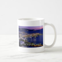 mykonos_night coffee mugs