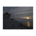 Mykonos windmills postcards