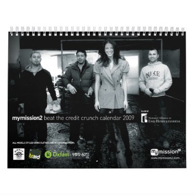 mymission2 Beat The Credit Crunch Calendar 2009 by mymission2