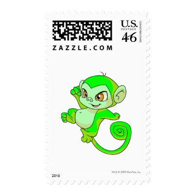 Mynci Glowing Stamp by neopets