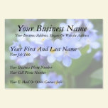 Myosotis sylvatica - Forget Me Nots business cards