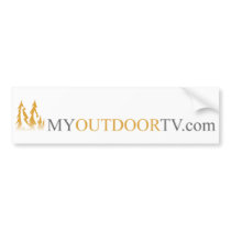 MyOutdoorTV Bumper Sticker bumper stickers