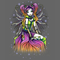 Myra Celestial Rainbow Fairy Art Top t-shirts