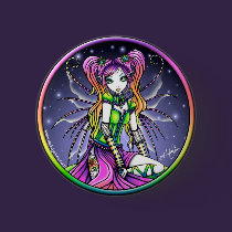 Myra Celestial Rainbow Fairy Button buttons