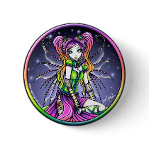 Myra Celestial Rainbow Fairy Button