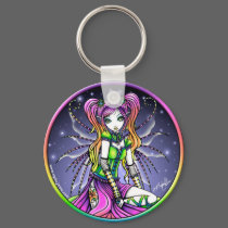 Myra Celestial Rainbow Fairy Keychain by mykajelina Myra Celestial Rainbow Fairy Keychain
