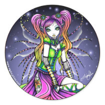 Myra Celestial Rainbow Fairy Stickers