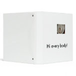 MyRoborovskiHamster0003, Hi every body! Binders