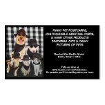 Myrtie's Blues Labs & Cool Cats Business Card Templates