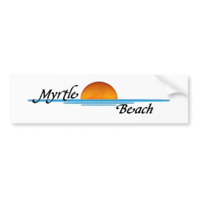 Myrtle Beach Bumper Stickers by thehatch
