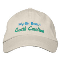 MYRTLE BEACH cap embroidered hats