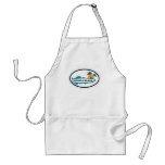 Myrtle Beach Oval Design. Apron