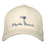 Myrtle Beach Palmetto Embroidered Hat