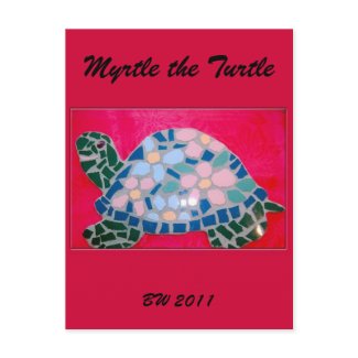 Myrtle the Turtle Postcard postcard
