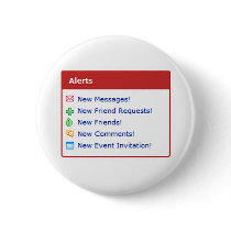 Myspace alerts online funny parody buttons by dustyvinyldesign Myspace alerts online funny parody buttons