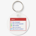 Myspace alerts online funny parody keychains