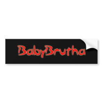 Myspace BB Logo_Bumper Sticker bumper stickers