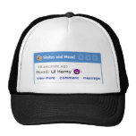 Myspace mood Lil Horny funny online parody hats