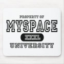 Myspace University mousepad