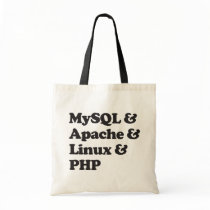 Mysql Apache Linux PHP Canvas Bag