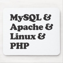 Mysql Apache Linux PHP Mouse Pads