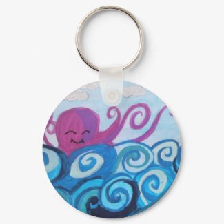 Mysteries of the Deep keychain