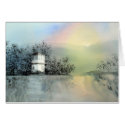 Mysterious Boathouse Card by paintingcoyote36 Mysterious Boathouse Card