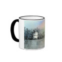 Mysterious Boathouse Mug by paintingcoyote36 Mysterious Boathouse Mug