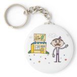 Mysterious Ice Cream Shop - Keychain