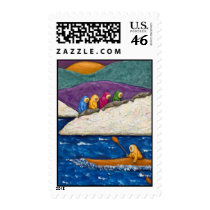Mysterious North Postage Stamp