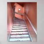 Mysterious stairs print