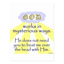 Mysterious Ways Postcards