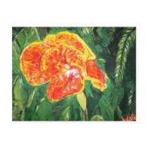 "Mystery Flower" postcards