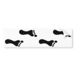 Mystery Footprints Bumper Sticker