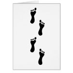 Mystery Footprints cards