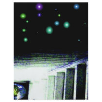 Mystery Galaxy Porch with Distant Sun Custom Flyer