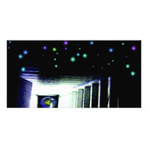 Mystery Galaxy Porch with Distant Sun photo cards by JudyMarisaEclecticCo Mystery Galaxy Porch with Distant Sun photo cards