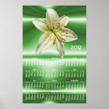 Mystery Lily calendar ~ print