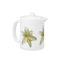 Mystery lily ~ Teapot