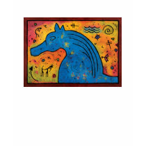 Mystery Of Blue Horse Shirt
