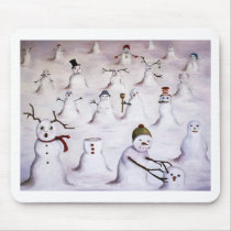 Mystery Revealed at Snowman Hill Mouse Pads