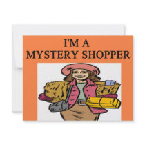 MYSTERY shopper invitations by jimbuf MYSTERY shopper invitations