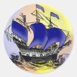 Mystery Tall Ship Stickers