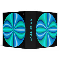 mystery turquoise blue binders by DonnaGraysonAbstract mystery turquoise blue binders